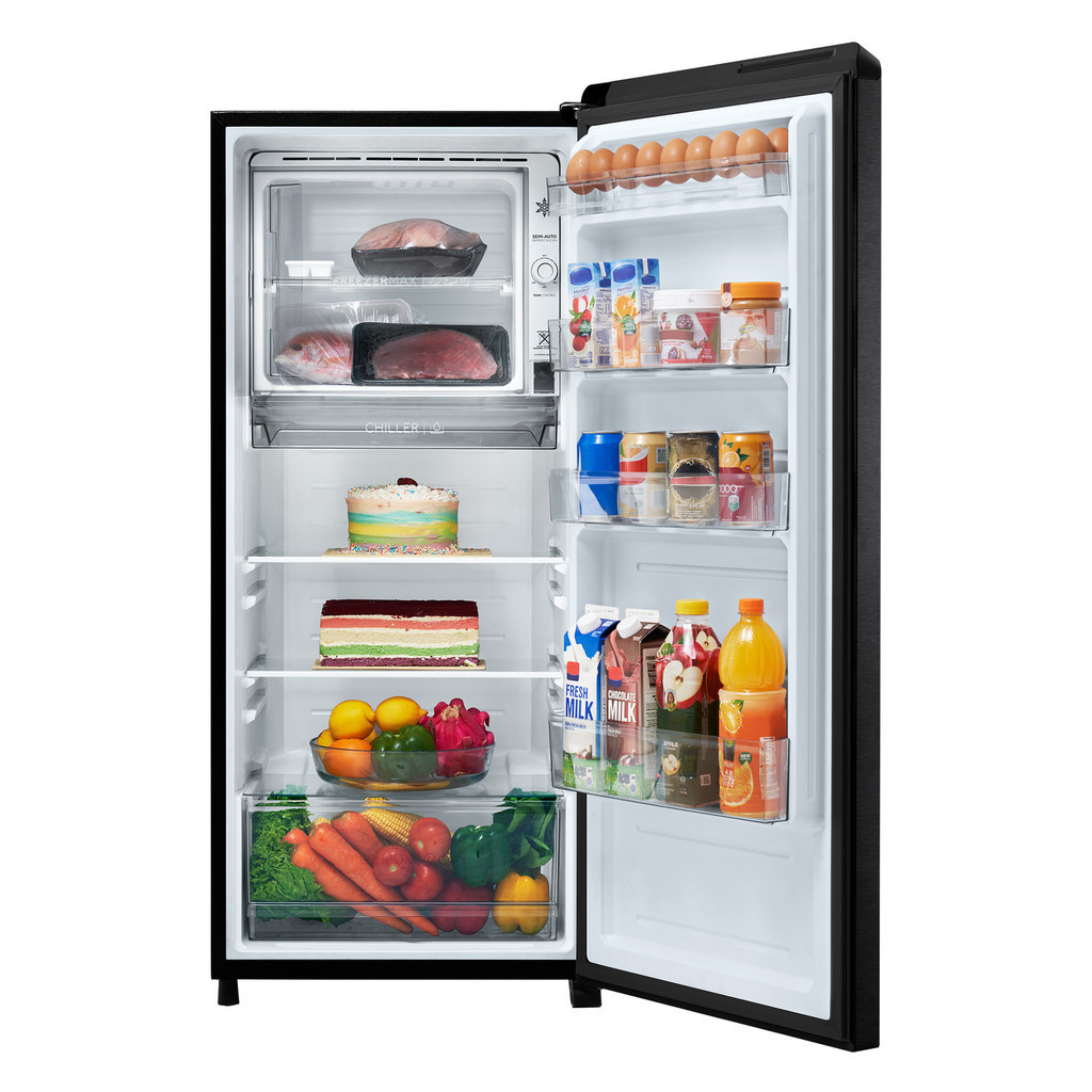 RF007 - Kulkas 1 Pintu AQUA AQR-D225(MDS) 180L