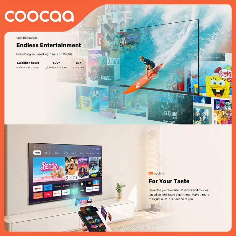 VT006 - COOCAA 40 inch S3U PLUS - Coolita 3.0
