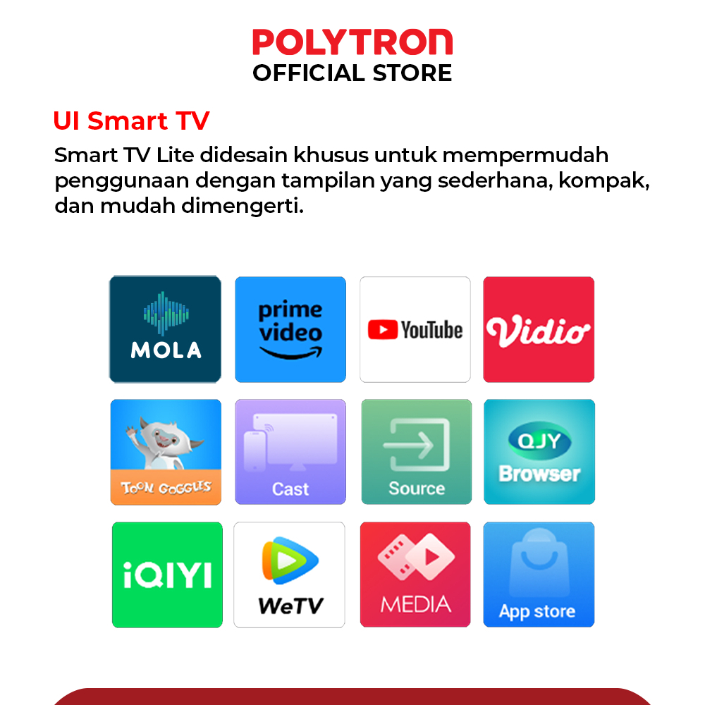 VT003 - POLYTRON SMART DIGITAL TV 24"