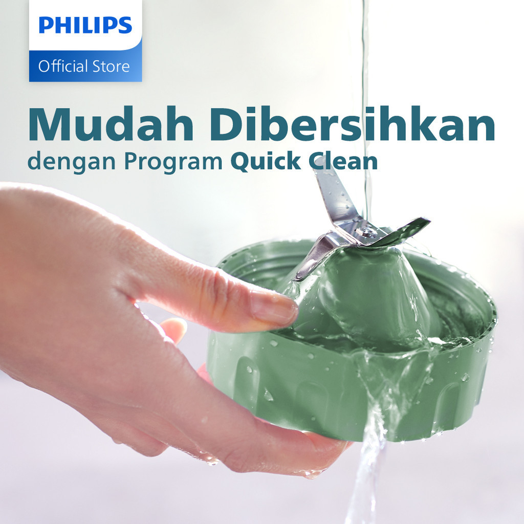 FR044 - Blender Philips Plastik 2 liter - 5000 Series HR2223/30