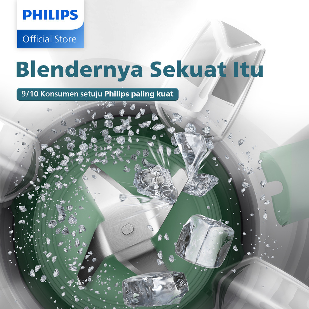 FR044 - Blender Philips Plastik 2 liter - 5000 Series HR2223/30