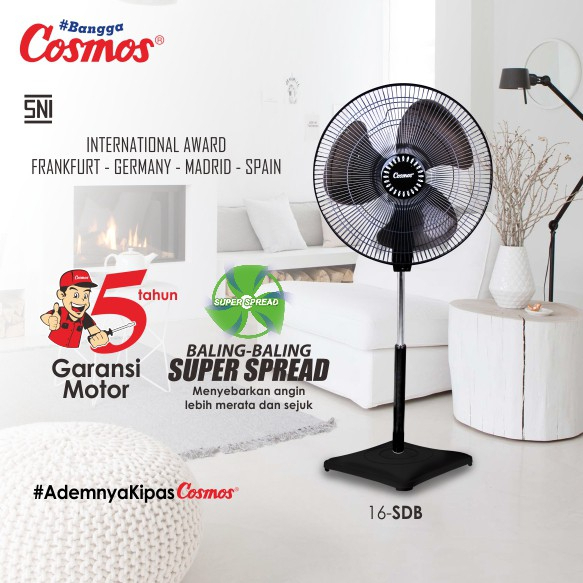 VC019 - Cosmos Kipas Angin Stand Fan 16-SDB
