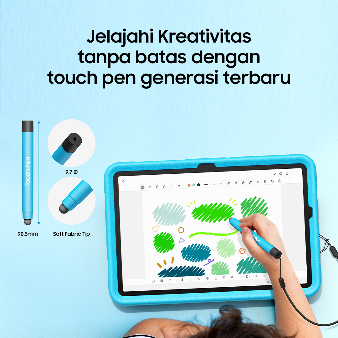 GT050 - Samsung Galaxy Tab A11 WiFi Kids Pack 4/64 GB - Gray