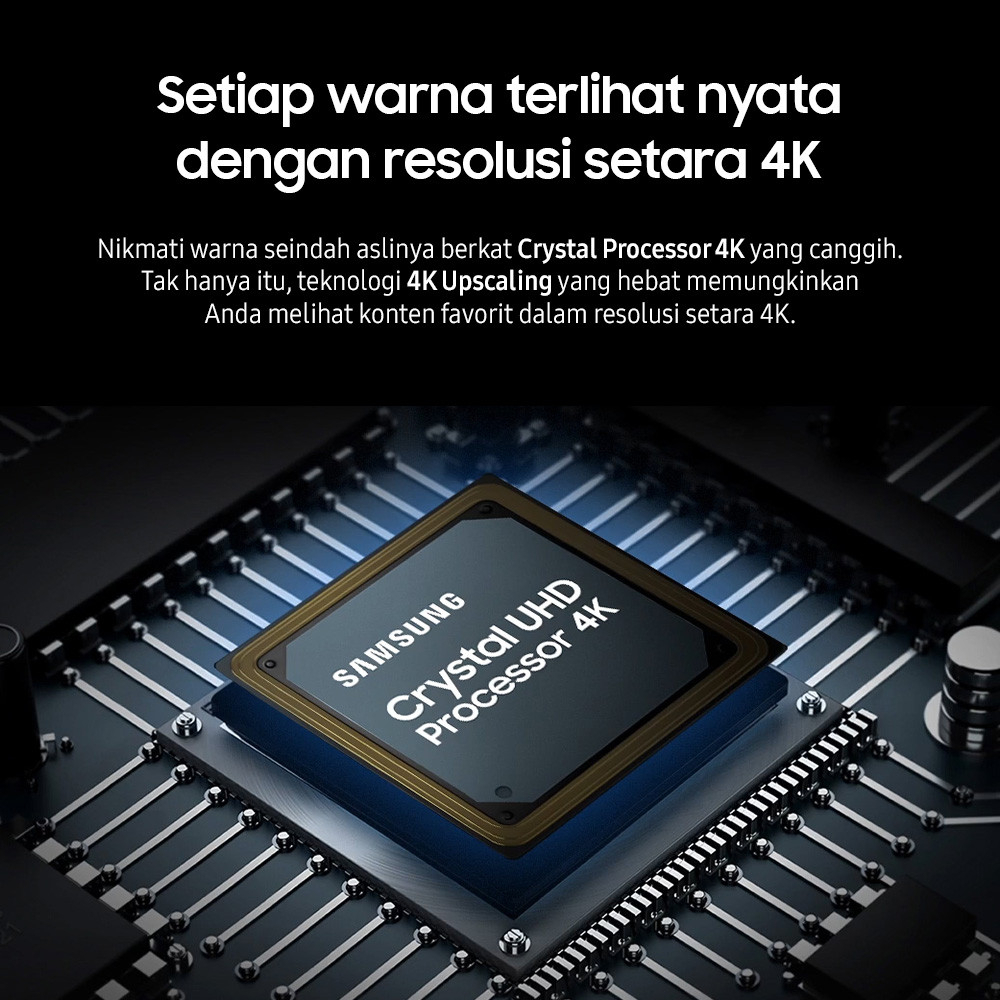 VT012 - Samsung 50" Crystal UHD 4K U8000F Smart TV | Crystal Processor 4K