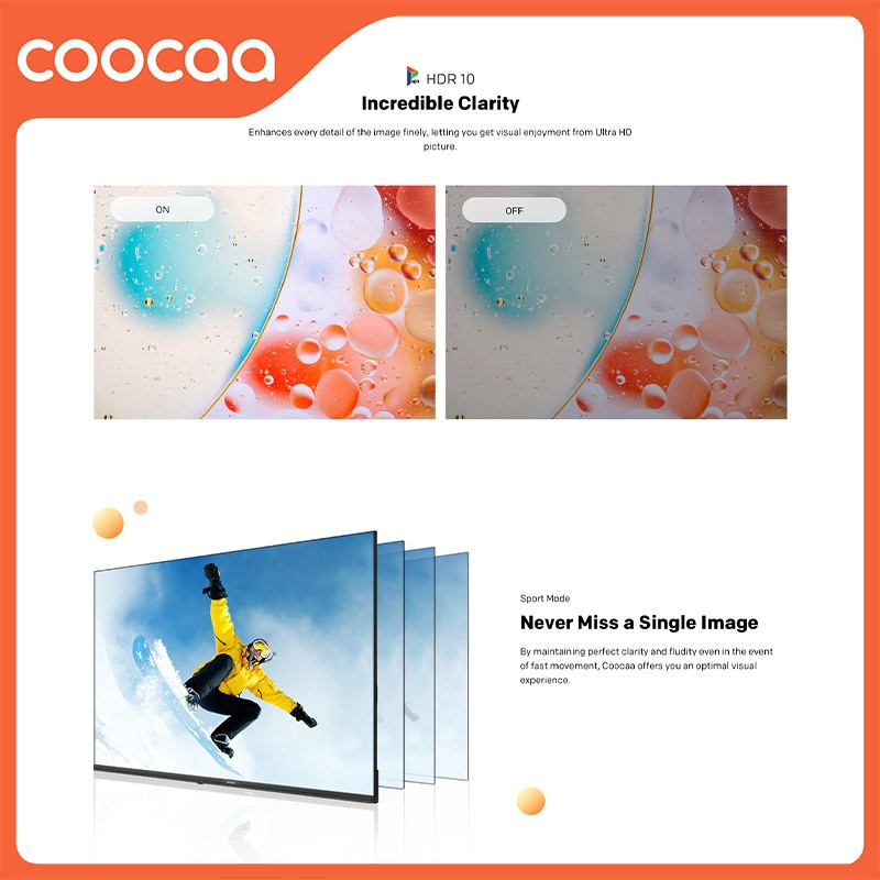 VT007 - [+BRACKET] NEW COOCAA 40 inch S3U PLUS - Coolita 3.0