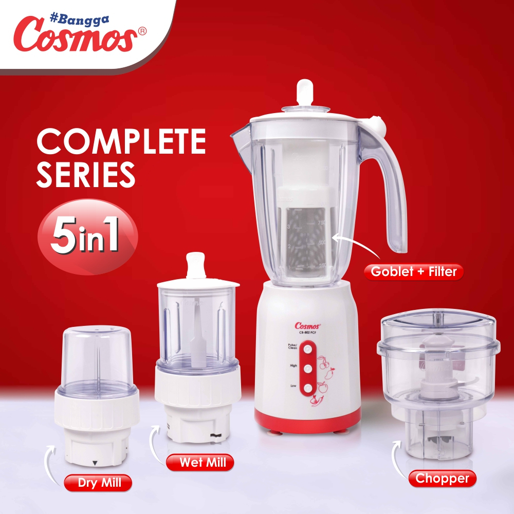 FR040 - Cosmos CB-802 PCF Blender 2 Ltr Blenz series