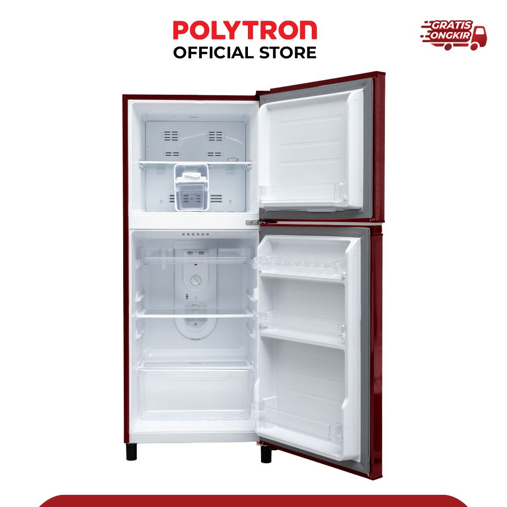 RF003 - POLYTRON Kulkas 2 Pintu - PRB 200 Liter