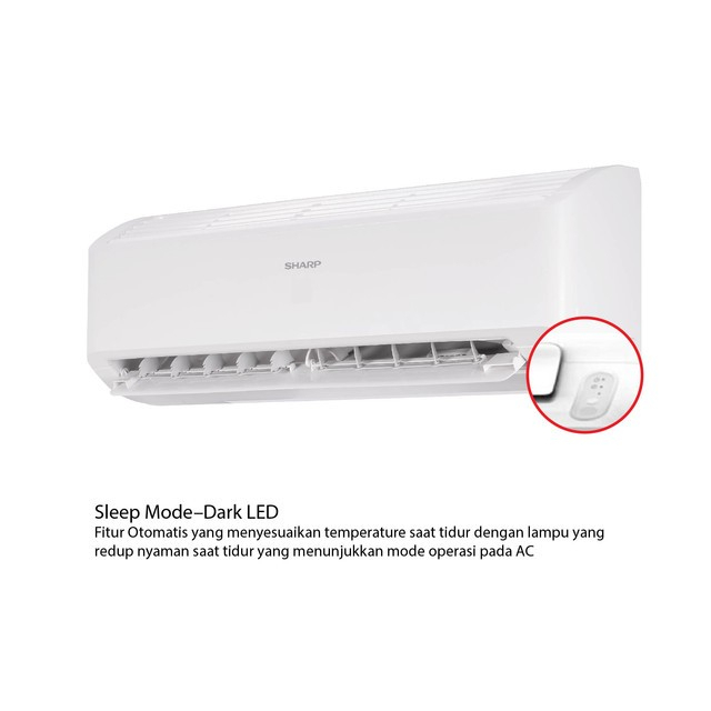 VC011  - AC Sharp 0,5 PK , Super Jet Mode 360 Watt